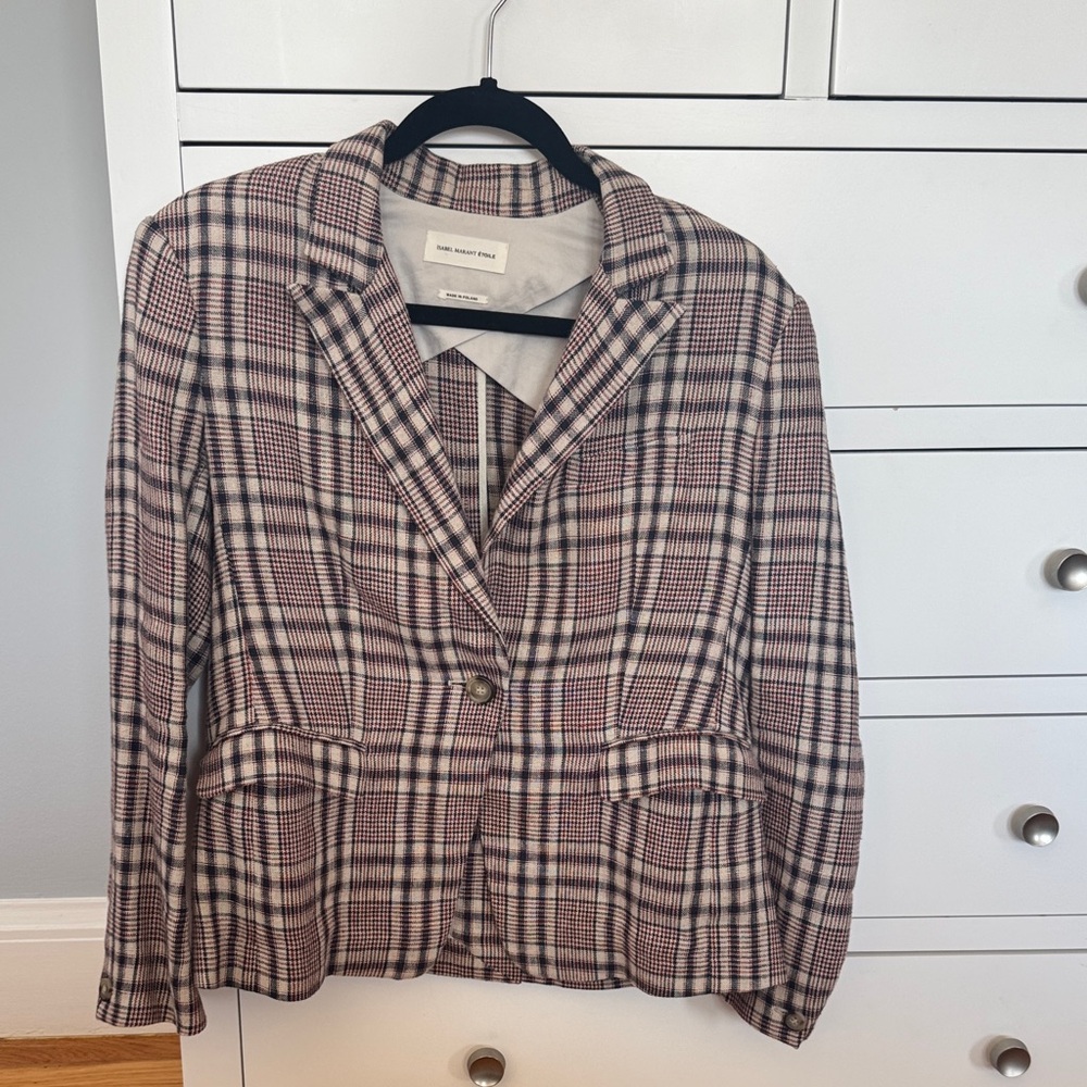 Stylish Plaid Blazer in Classic Colors